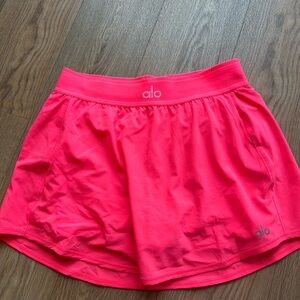 ALO Match Point Skirt - Hot Pink
